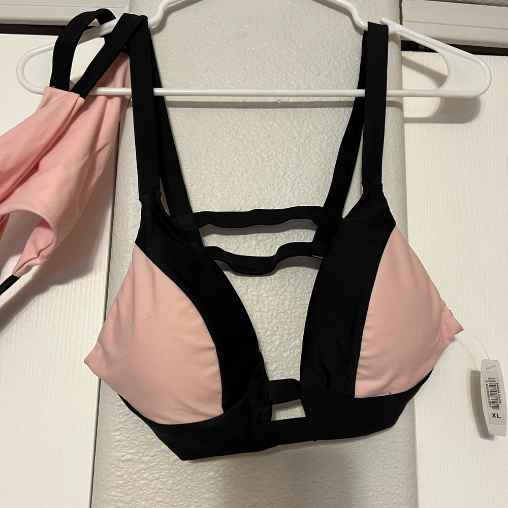 Adore me color block bikini